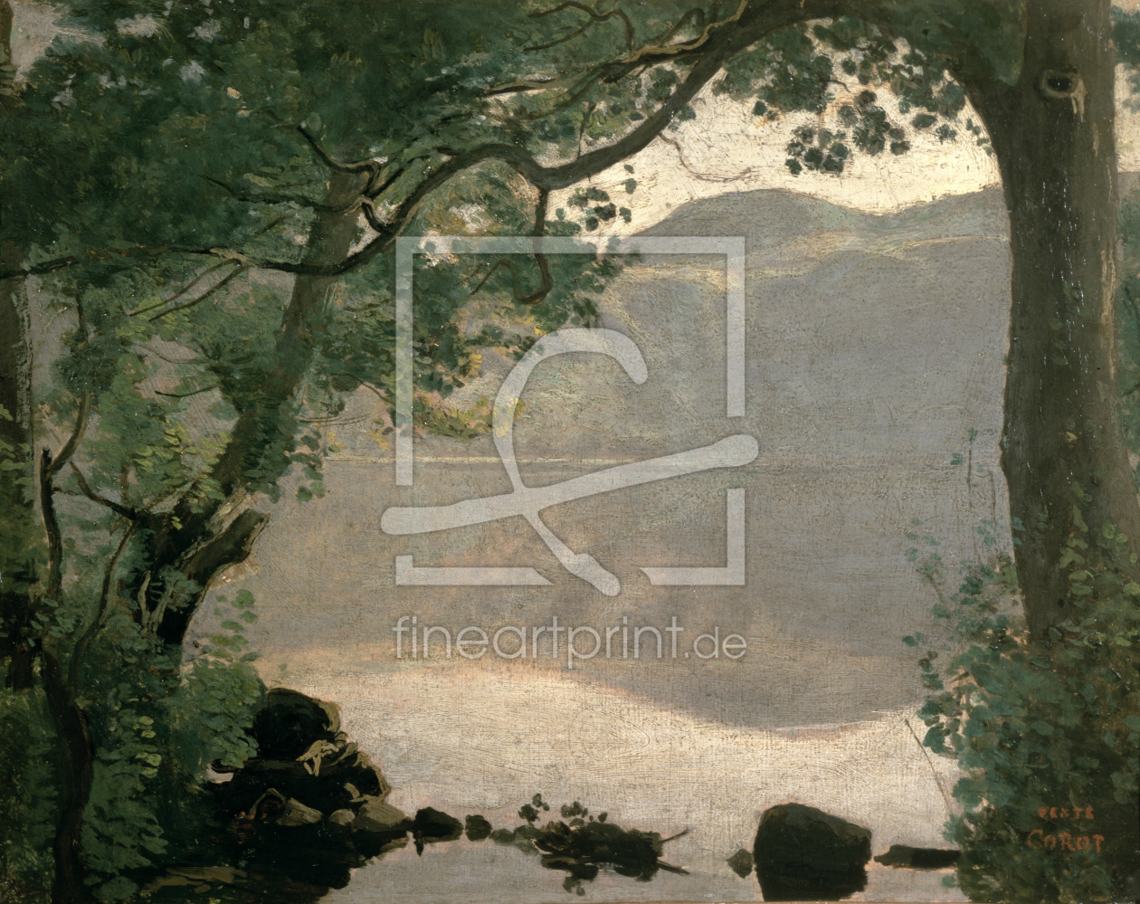 Bild-Nr.: 31000277 Lake Nemi, 1843 erstellt von Corot, Jean Baptiste Camille