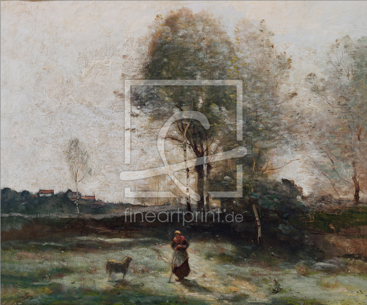 Bild-Nr.: 31000279 Landscape or, Morning in the Field erstellt von Corot, Jean Baptiste Camille
