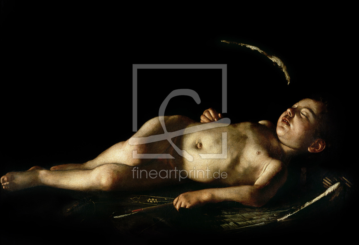 Bild-Nr.: 31000324 Sleeping Cupid, 1608 erstellt von da Caravaggio, Michelangelo Merisi