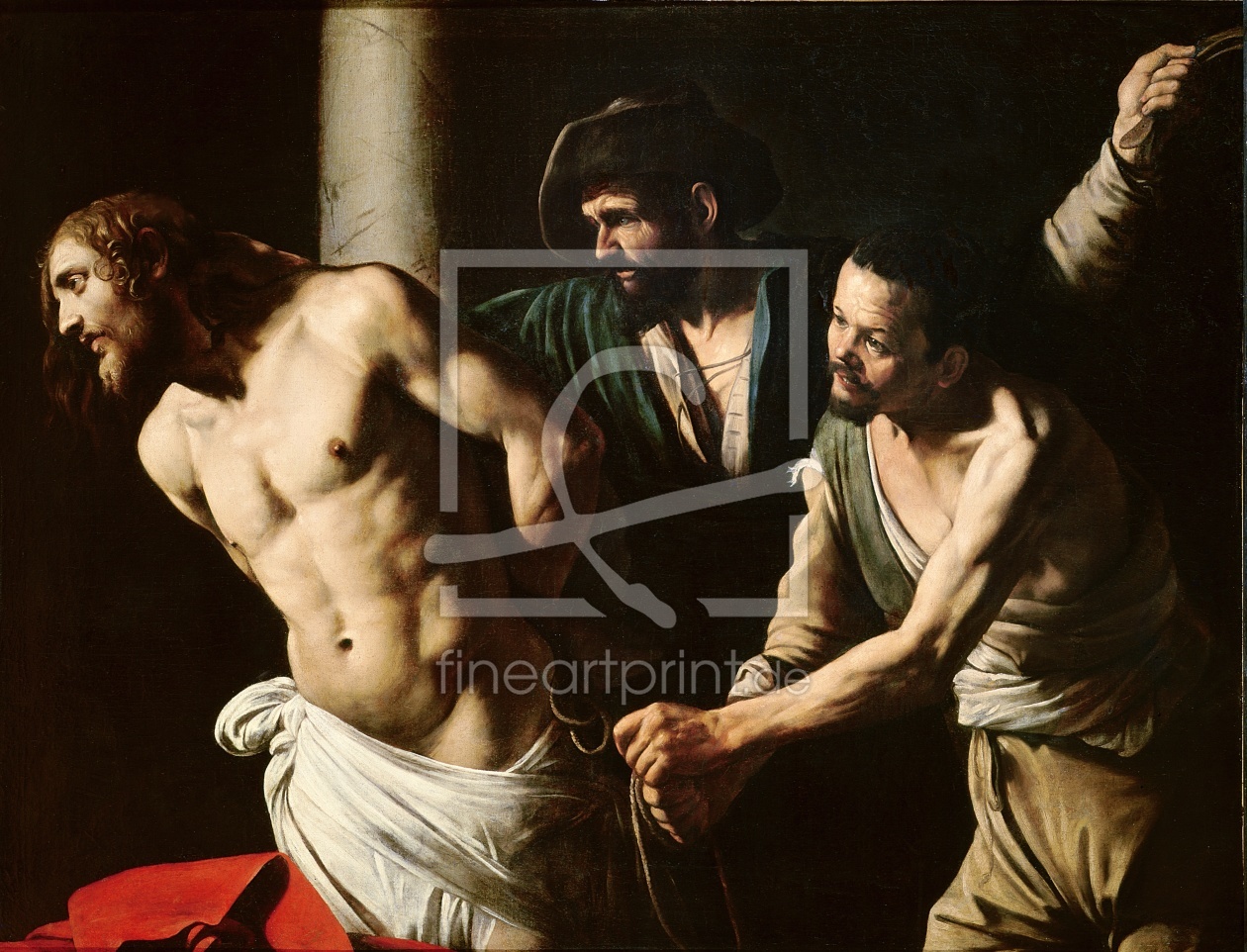 Bild-Nr.: 31000326 The Flagellation of Christ, c.1605-7 erstellt von da Caravaggio, Michelangelo Merisi