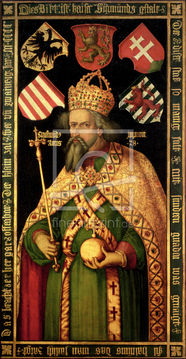 Bild-Nr.: 31000351 Emperor Sigismund, Holy Roman Emperor, King of Hungary and Bohemia , c.1600 erstellt von DÃ¼rer, Albrecht