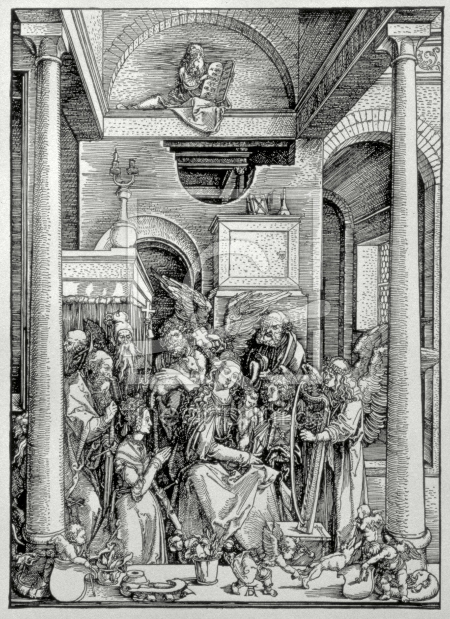 Bild-Nr.: 31000386 The Virgin and Child with Saints erstellt von Dürer, Albrecht