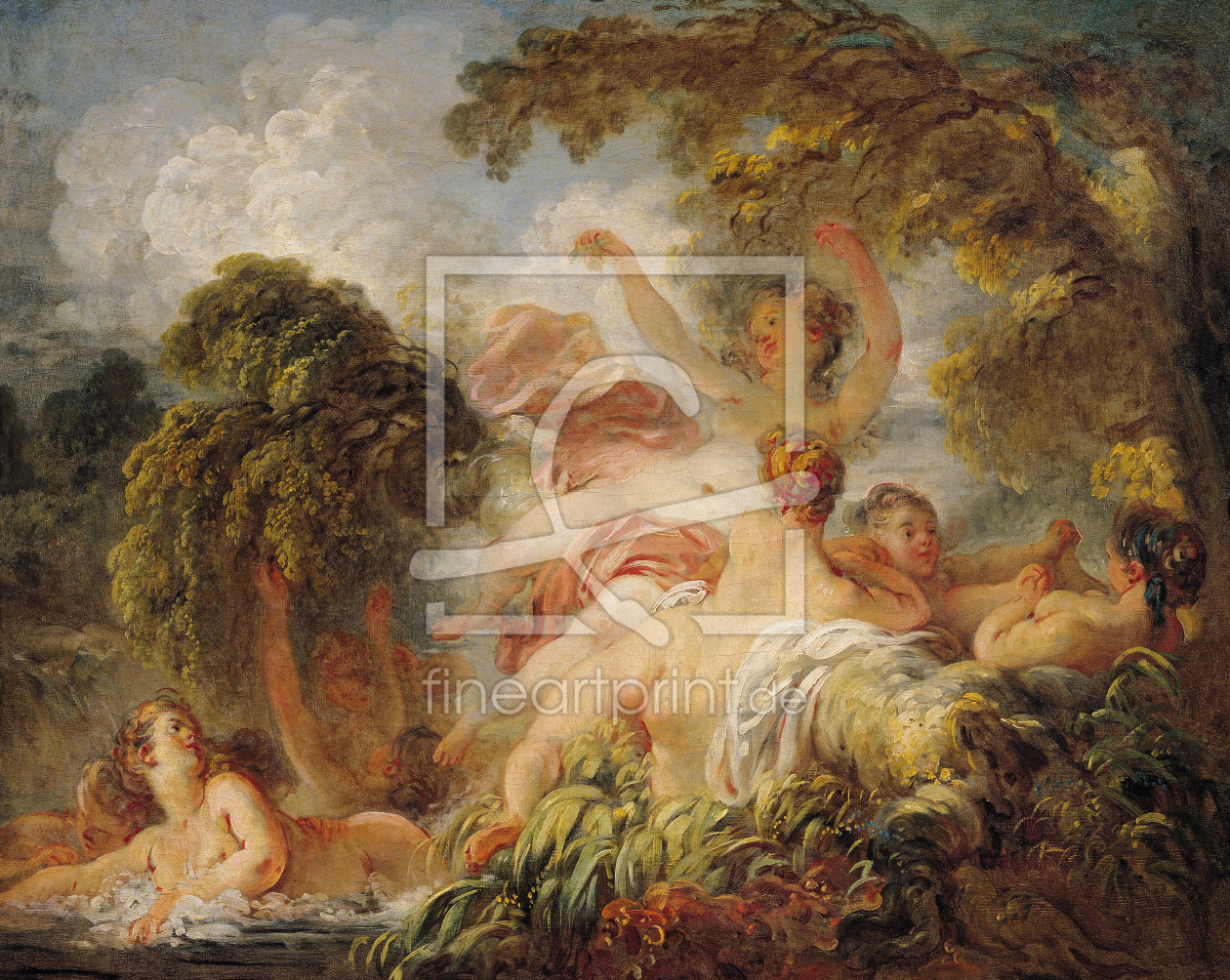 Bild-Nr.: 31000413 The Bathers, c.1765 erstellt von Fragonard, Jean-Honoré