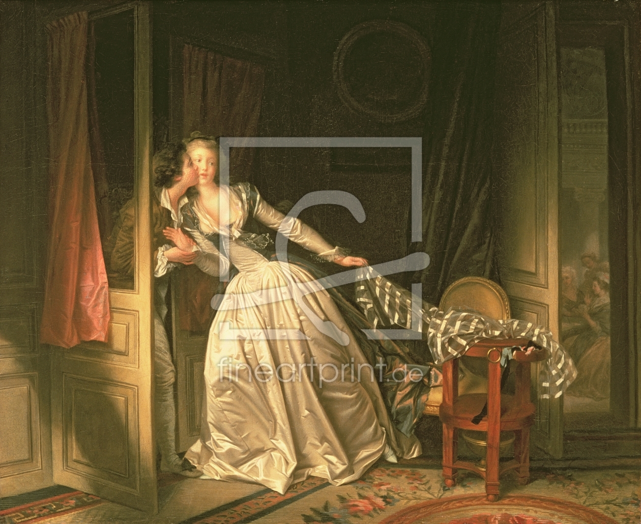 Bild-Nr.: 31000420 The Stolen Kiss, c.1788 erstellt von Fragonard, Jean-Honoré