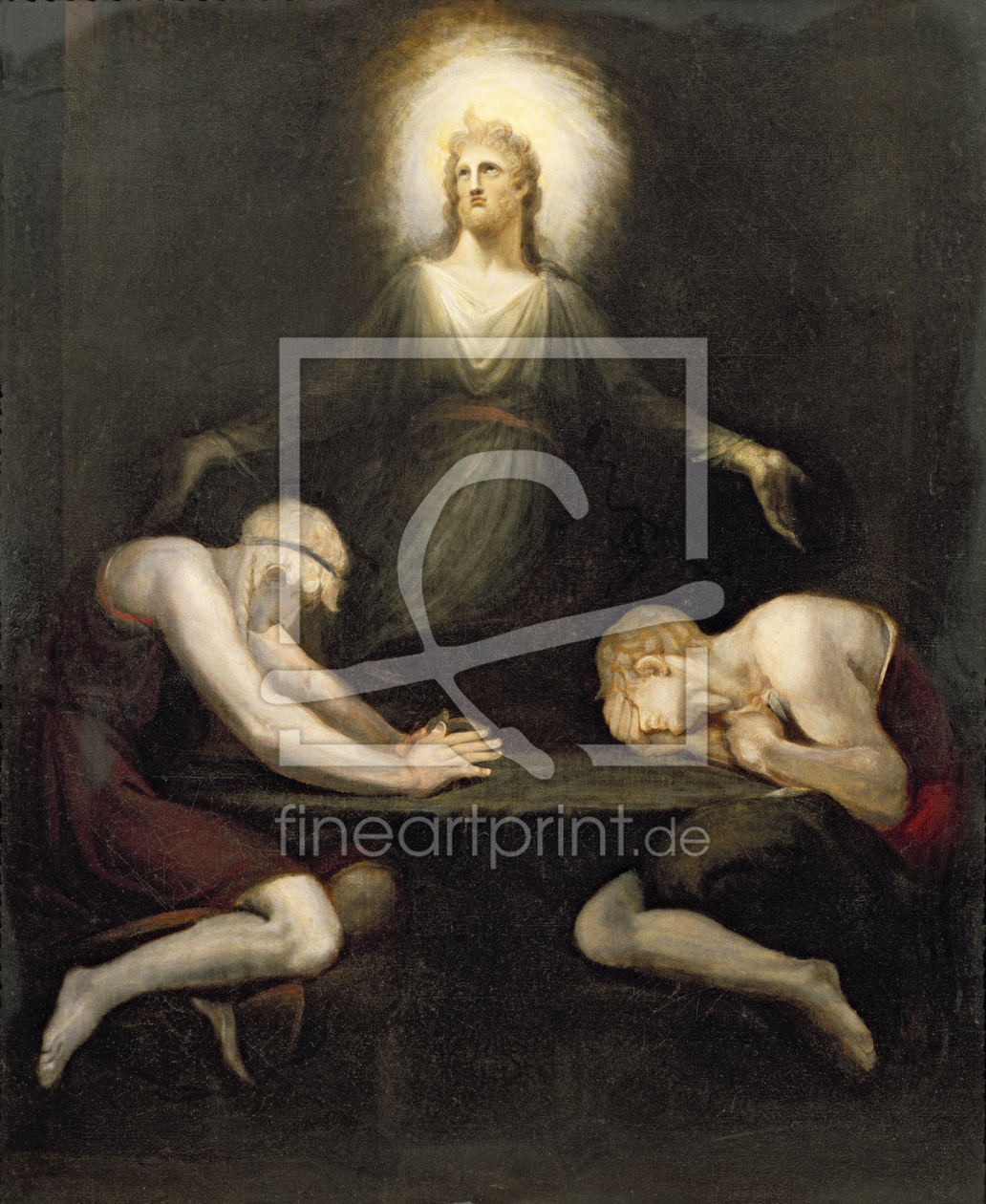 Bild-Nr.: 31000433 The Appearance of Christ at Emmaus, 1792 erstellt von Füssli, Johann Heinrich d.J.