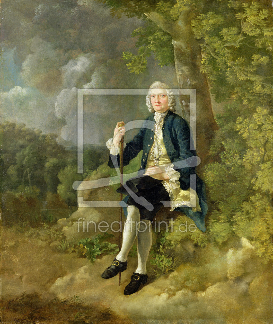 Bild-Nr.: 31000443 Mr Clayton Jones, c.1744-45 erstellt von Gainsborough, Thomas