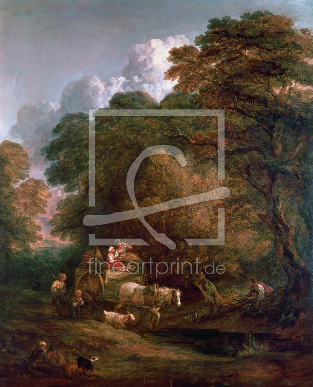 Bild-Nr.: 31000458 The Market Cart, 1786 erstellt von Gainsborough, Thomas