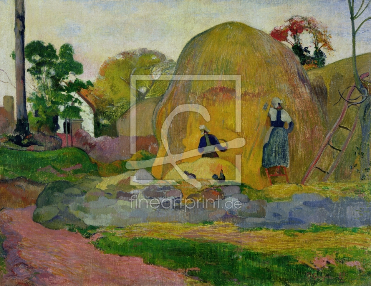 Bild-Nr.: 31000484 Yellow Haystacks, or Golden Harvest, 1889 erstellt von Gauguin, Paul