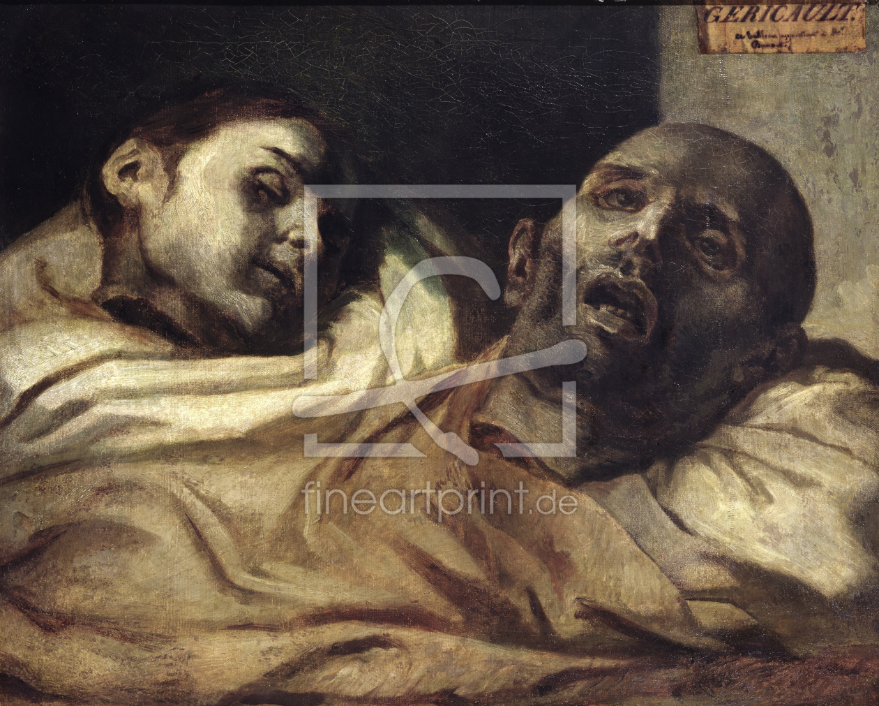 Bild-Nr.: 31000497 Heads of Torture Victims, study for The Raft of the Medusa erstellt von GÃ©ricault, ThÃ©odore