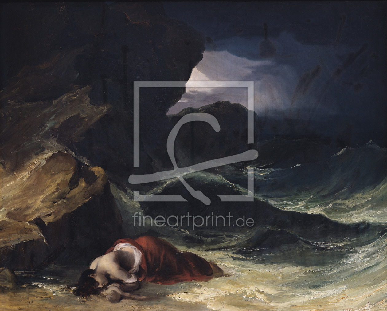 Bild-Nr.: 31000512 The Storm, or The Shipwreck erstellt von GÃ©ricault, ThÃ©odore