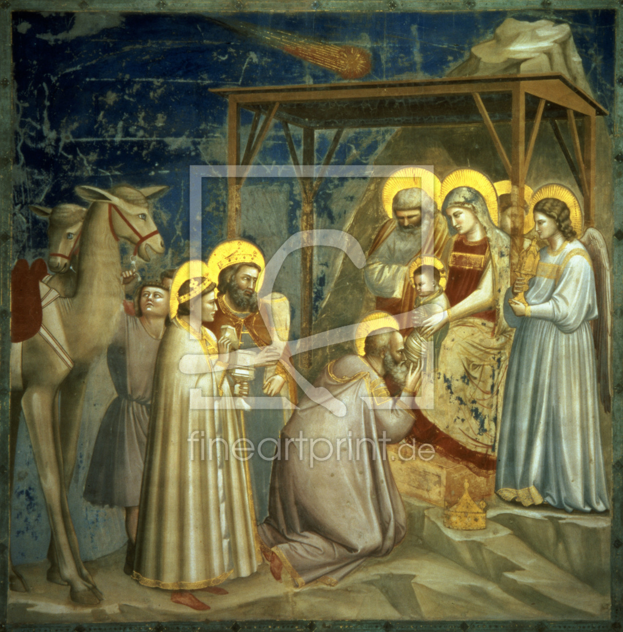 Bild-Nr.: 31000519 Adoration of the Magi, c.1305 erstellt von Giotto di Bondone