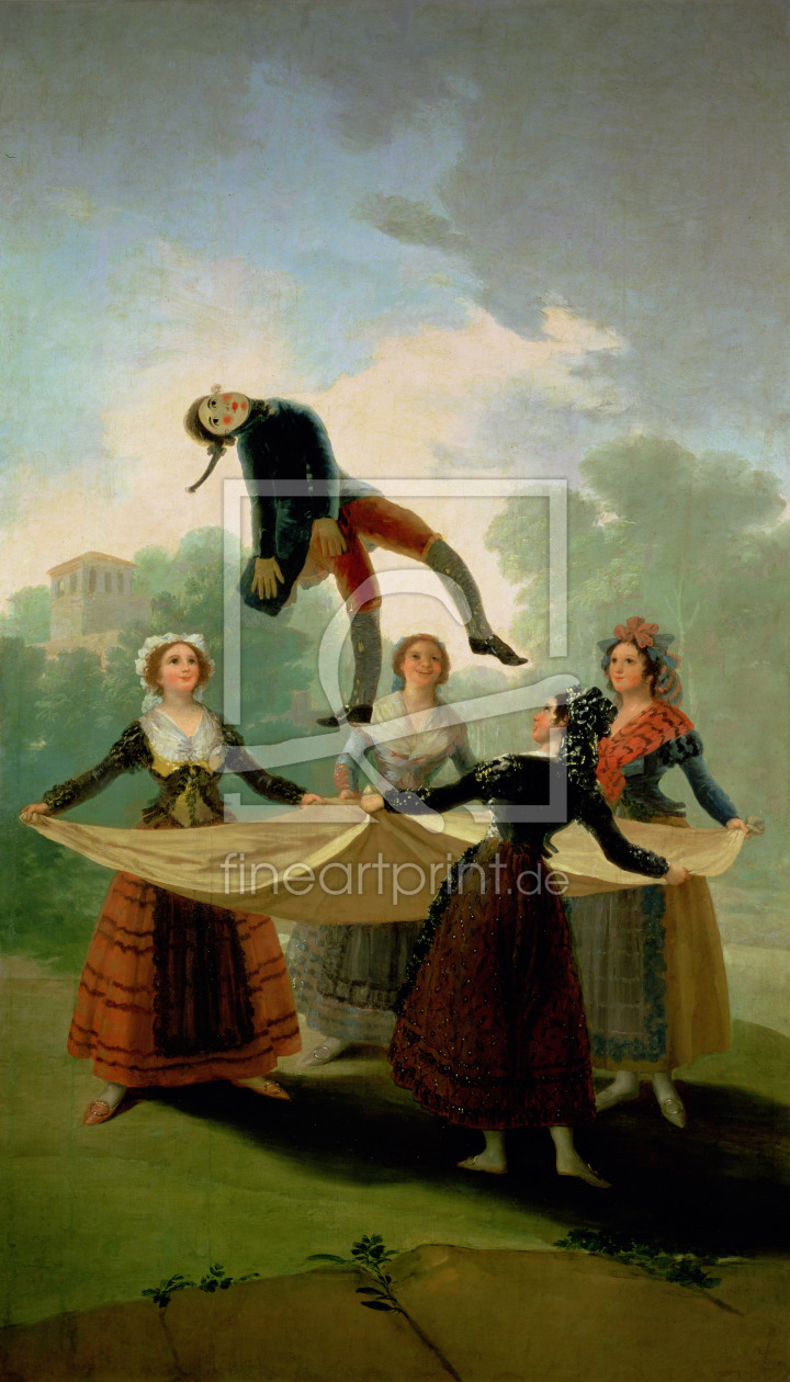 Bild-Nr.: 31000529 El Pelele 1791-2 erstellt von Goya, Francisco de