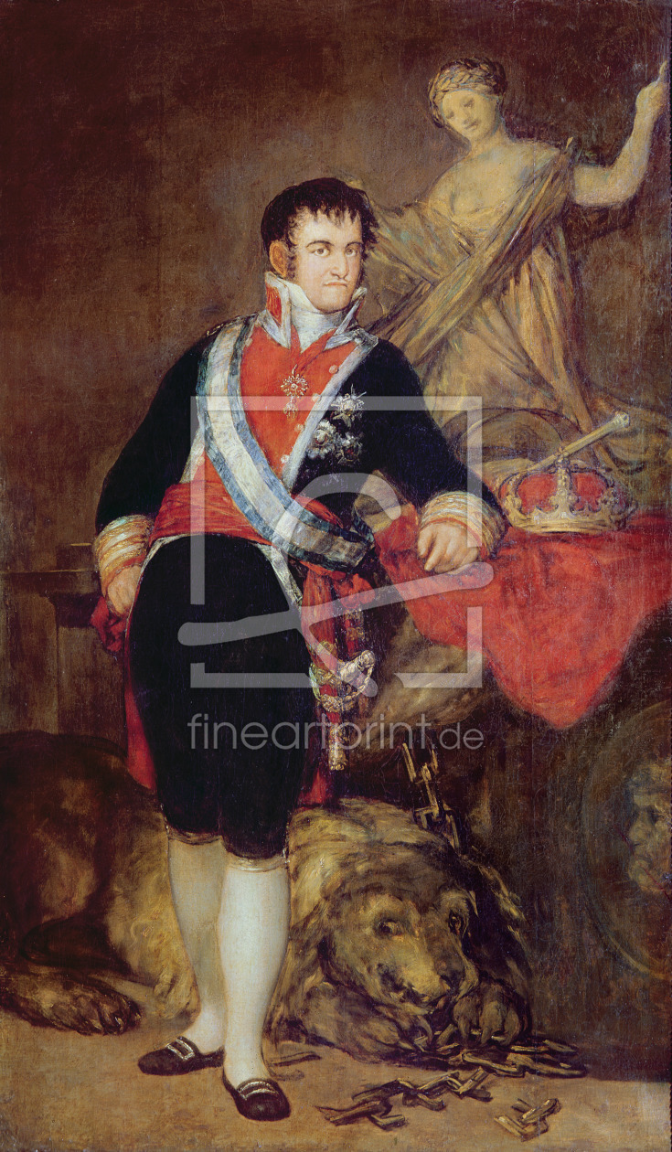 Bild-Nr.: 31000534 Ferdinand VII of Bourbon, 1814 erstellt von Goya, Francisco de