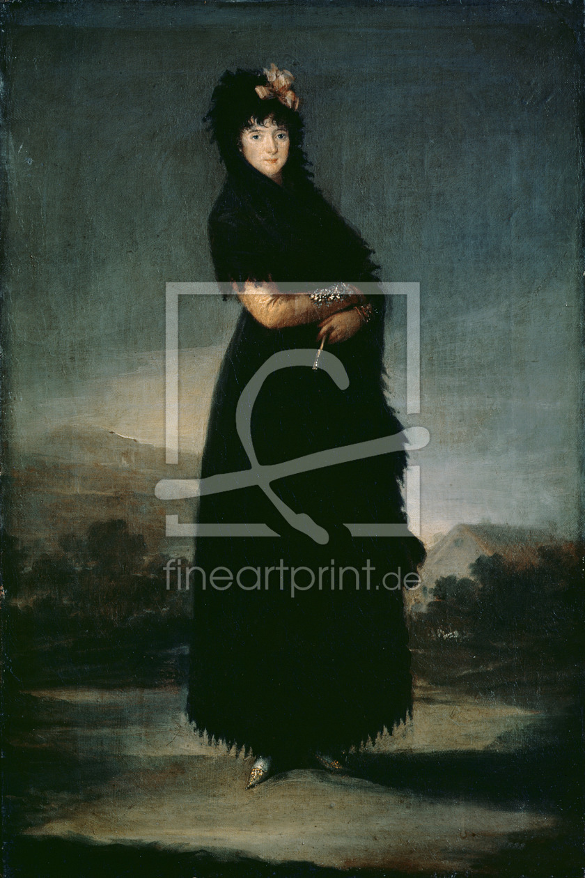 Bild-Nr.: 31000539 Mariana Waldstein 9th Marquesa of Santa Cruz, c.1797-99 erstellt von Goya, Francisco de