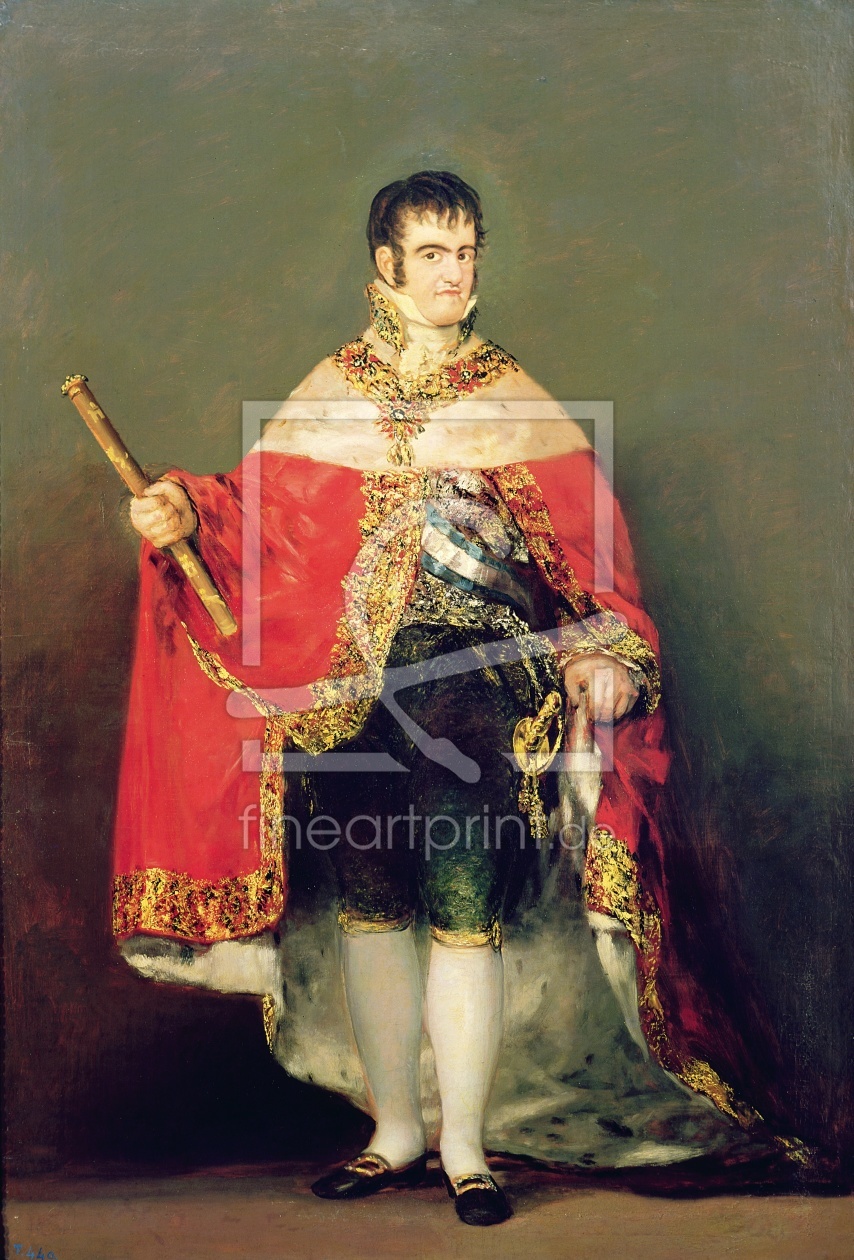 Bild-Nr.: 31000540 Portrait of Ferdinand VII 1814 erstellt von Goya, Francisco de