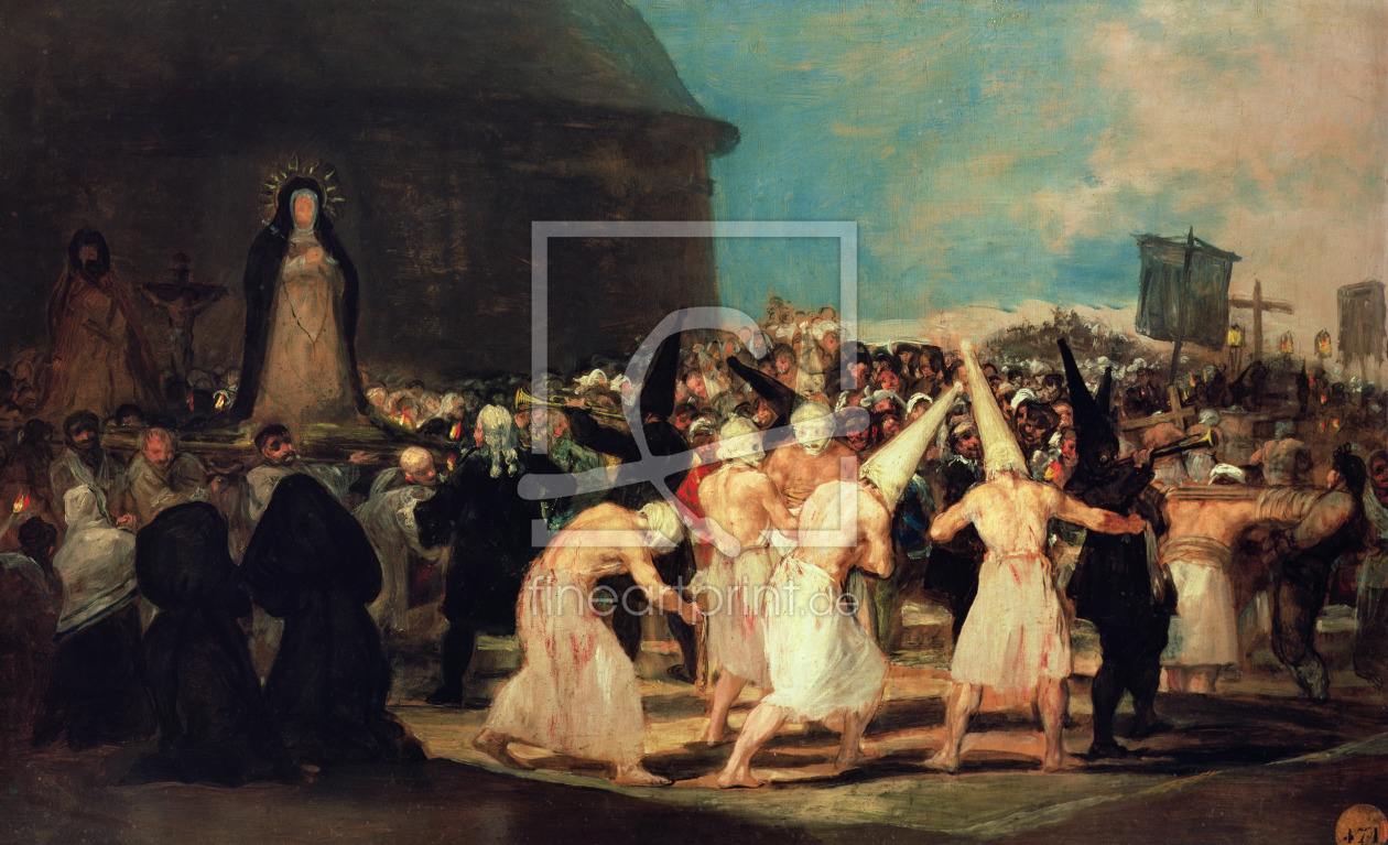 Bild-Nr.: 31000543 Procession of Flagellants, 1815-19 erstellt von Goya, Francisco de