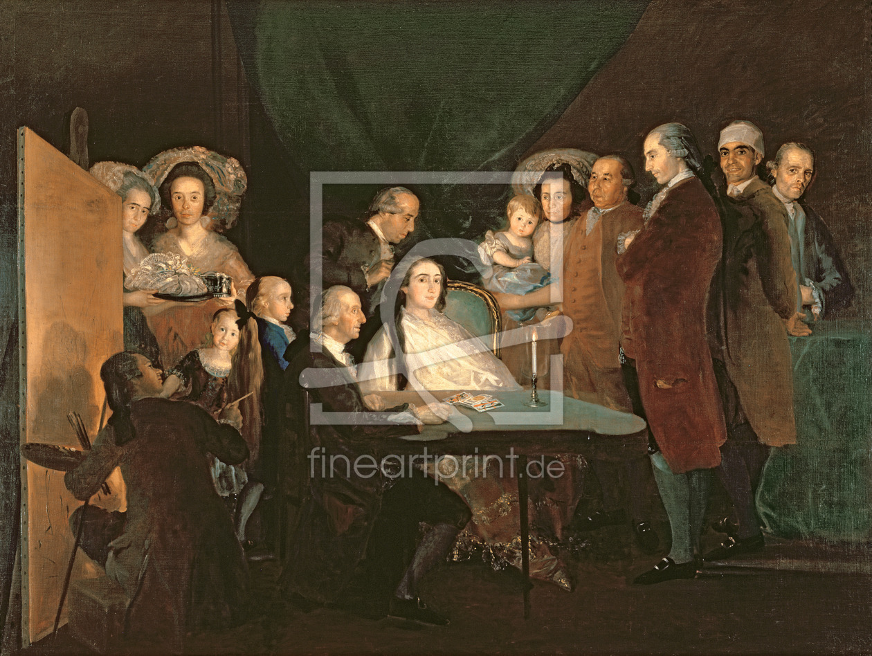 Bild-Nr.: 31000554 The Family of the Infante Don Luis de Borbon, 1783-84 erstellt von Goya, Francisco de