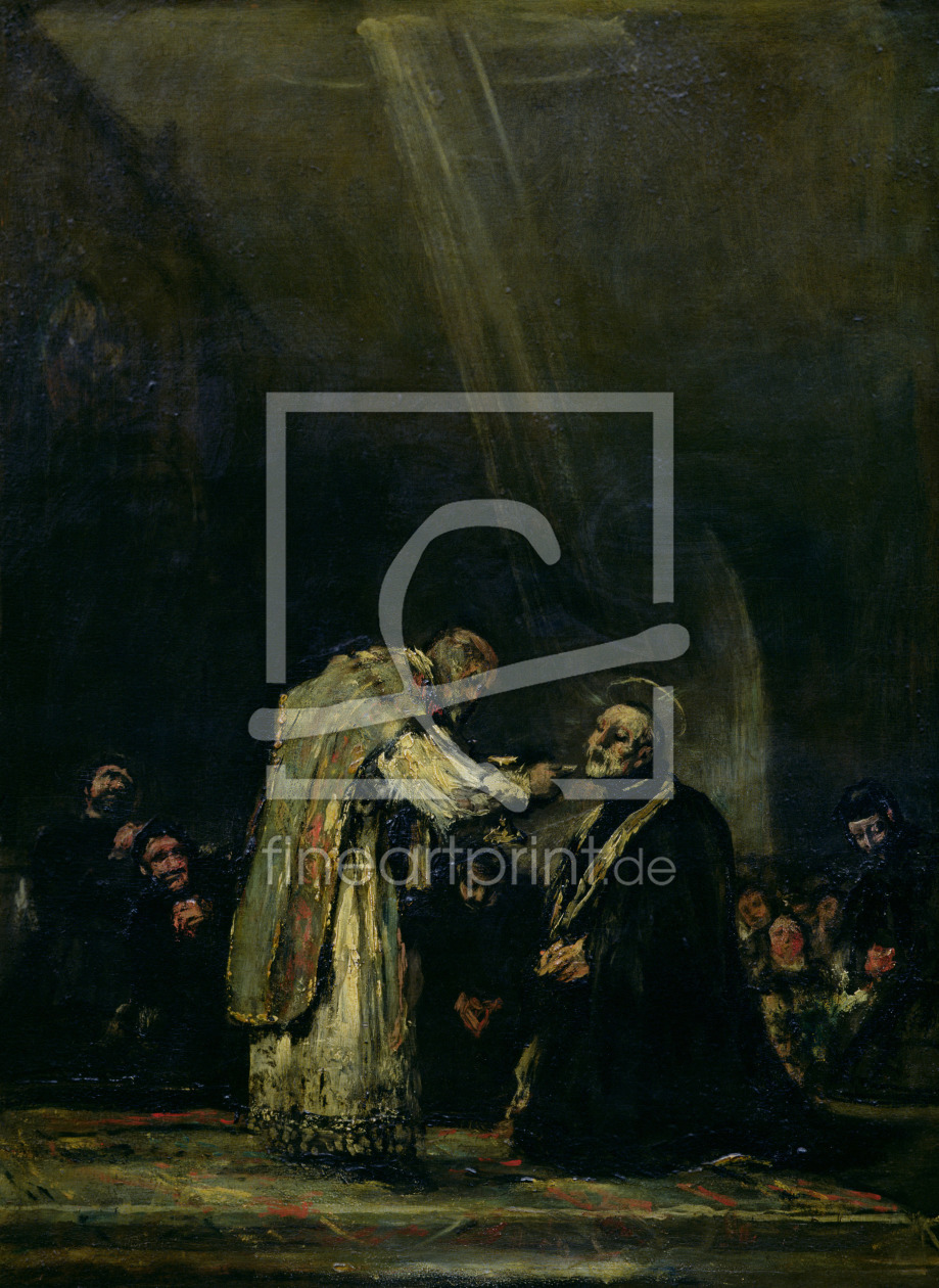 Bild-Nr.: 31000560 The Last Communion of St. Joseph Calasanz c.1819 erstellt von Goya, Francisco de
