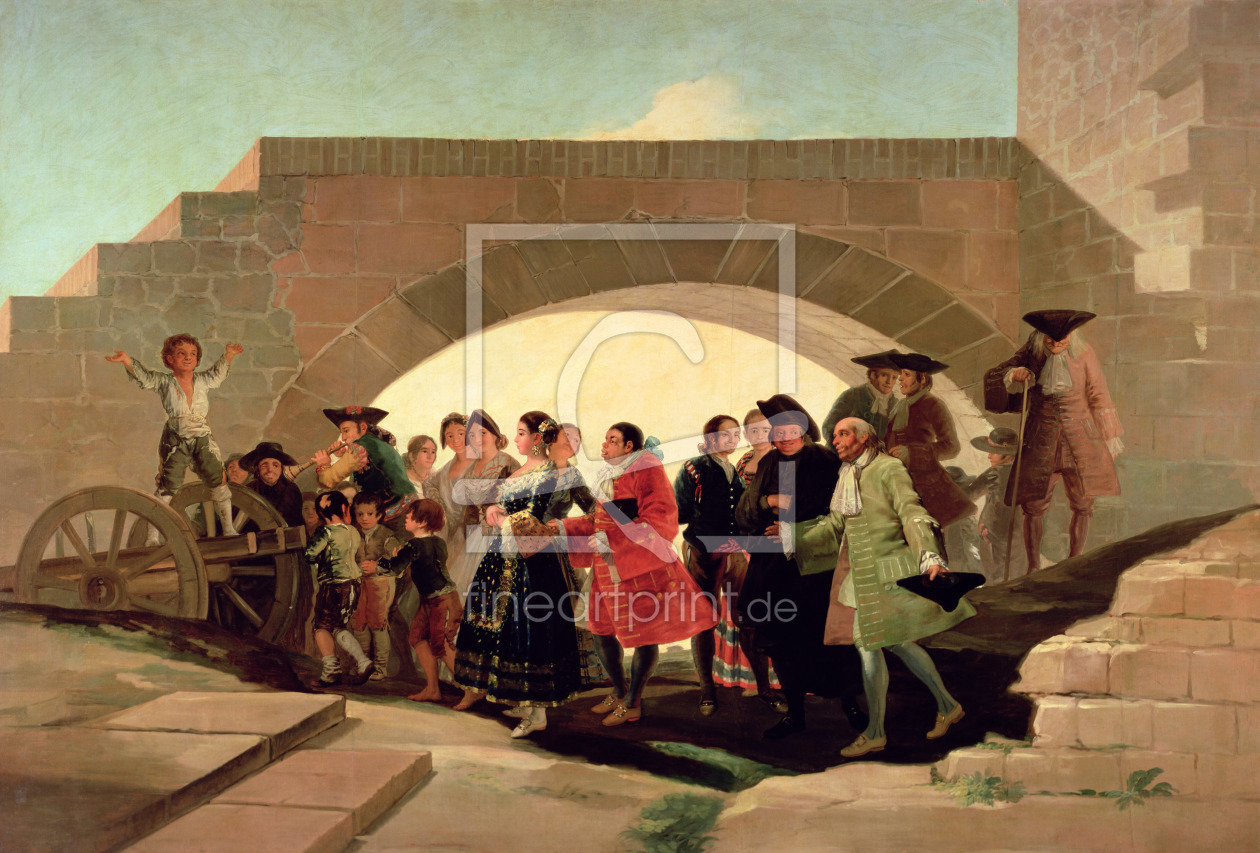 Bild-Nr.: 31000562 The Wedding, 1791-92 erstellt von Goya, Francisco de