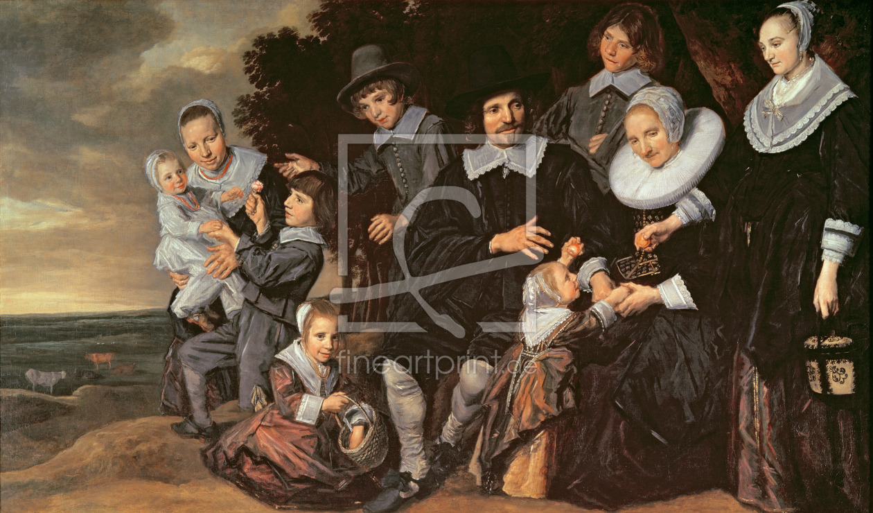 Bild-Nr.: 31000621 Family Group in a Landscape, c.1647-50 erstellt von Hals, Frans