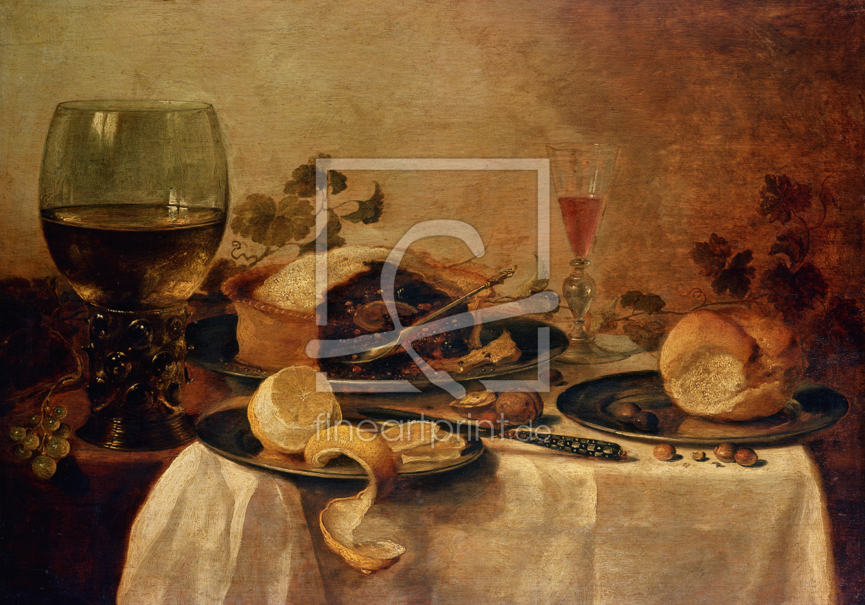 Bild-Nr.: 31000638 Still Life with Fruit Pie, 1635 erstellt von Heda, Willem Claesz