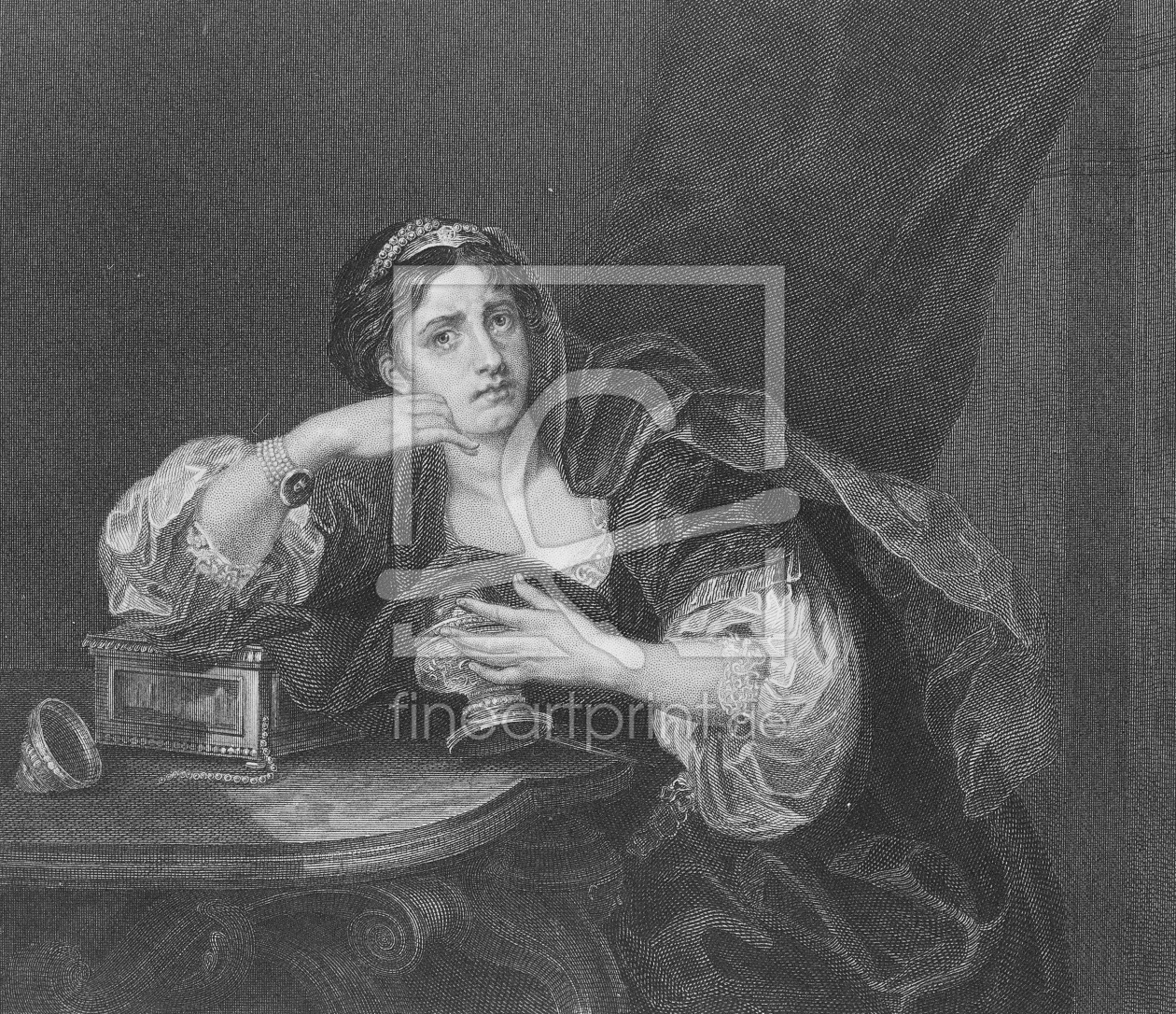 Bild-Nr.: 31000658 Sigismonda with the Heart of her Husband, engraved by T.W. Shaw, from 'The Works erstellt von Hogarth, William