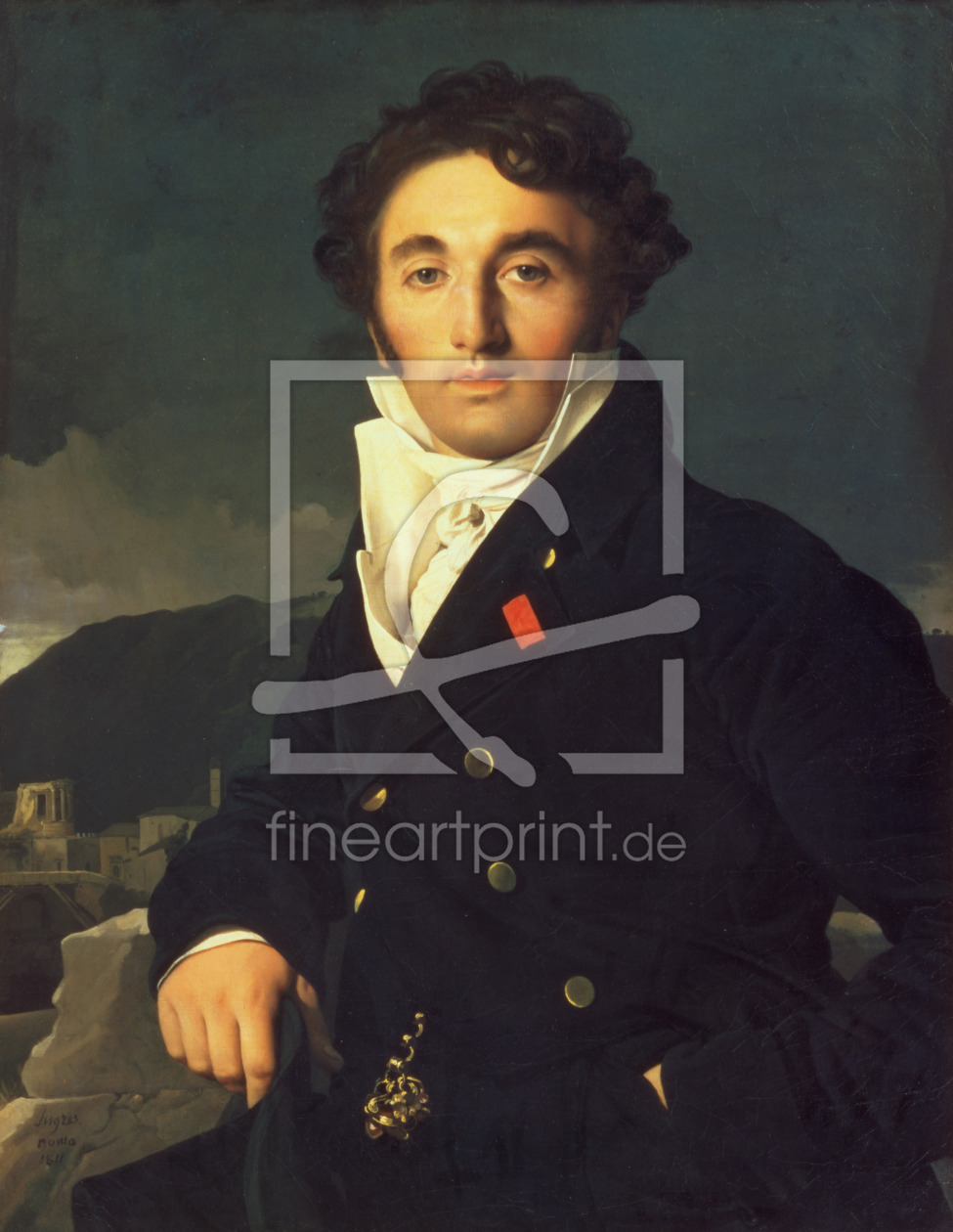 Bild-Nr.: 31000681 Portrait of Charles Cordier 1811 erstellt von Ingres, Jean-Auguste-Dominique