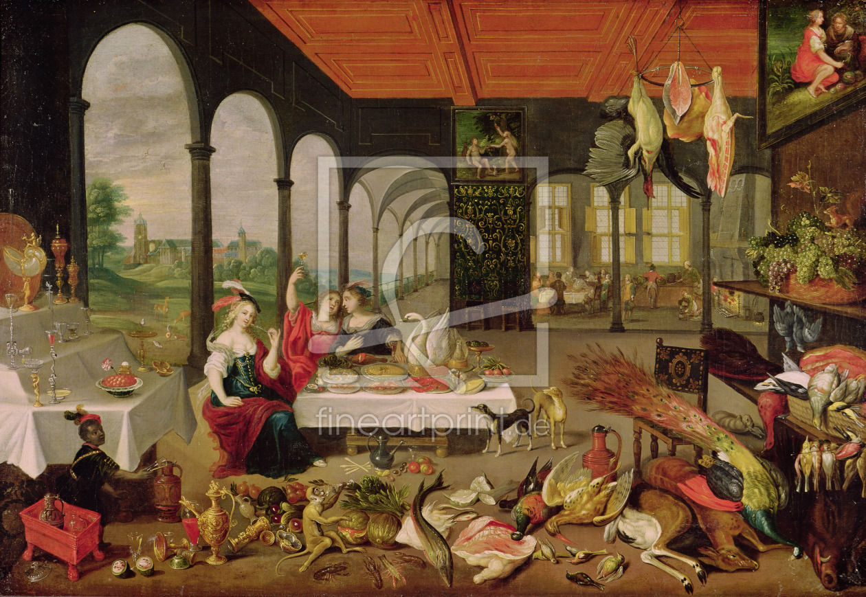 Bild-Nr.: 31000691 Allegory of Taste erstellt von Jan Brueghel der Ältere