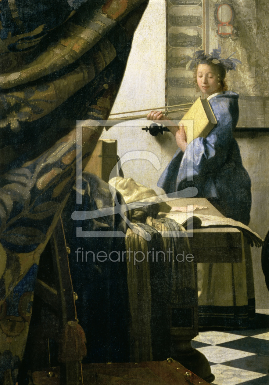 Bild-Nr.: 31000707 The Artist's Studio, c.1665-6 erstellt von Jan Vermeer van Delft