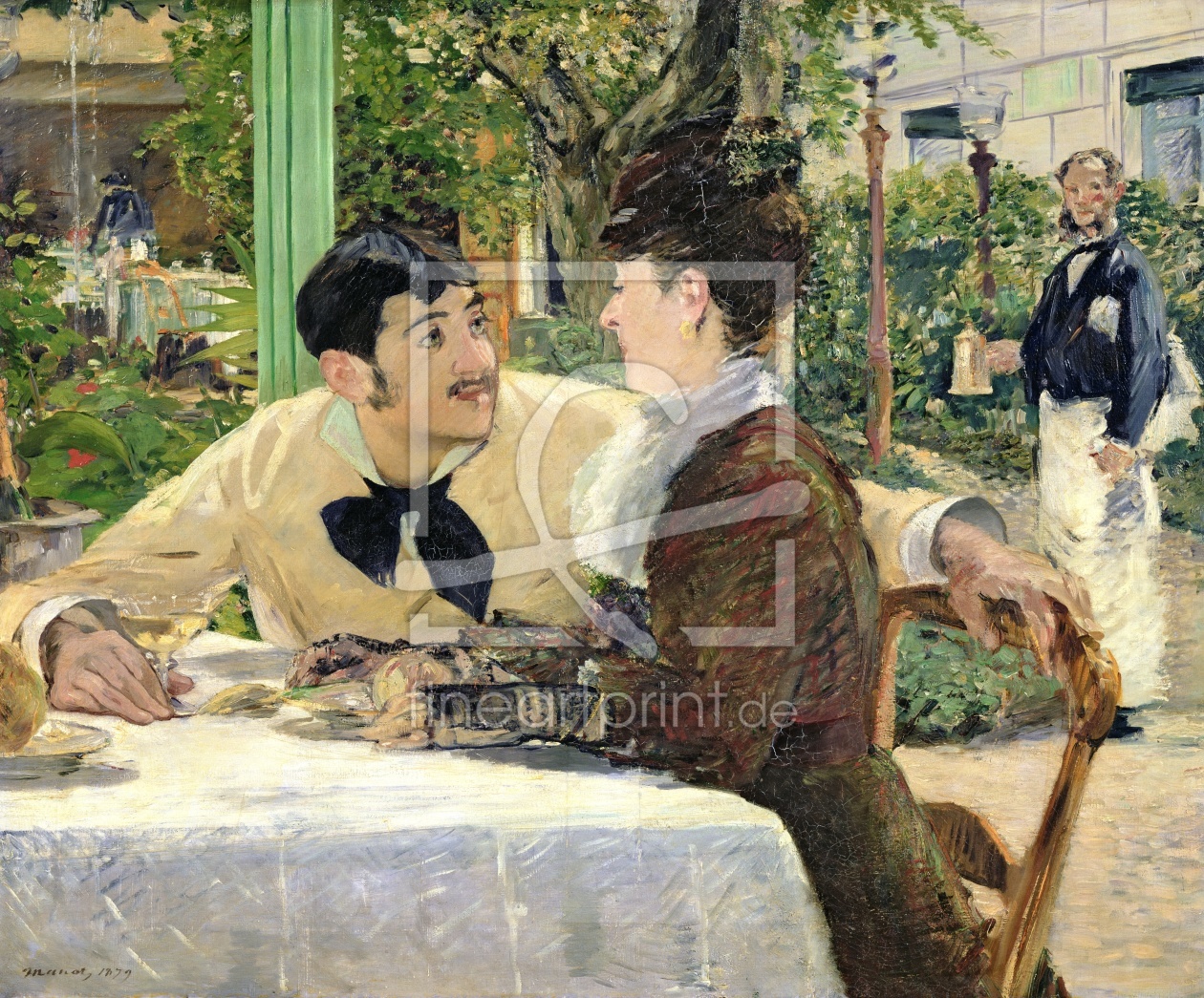 Bild-Nr.: 31000780 The Garden of Pere Lathuille, 1879 erstellt von Manet, Edouard