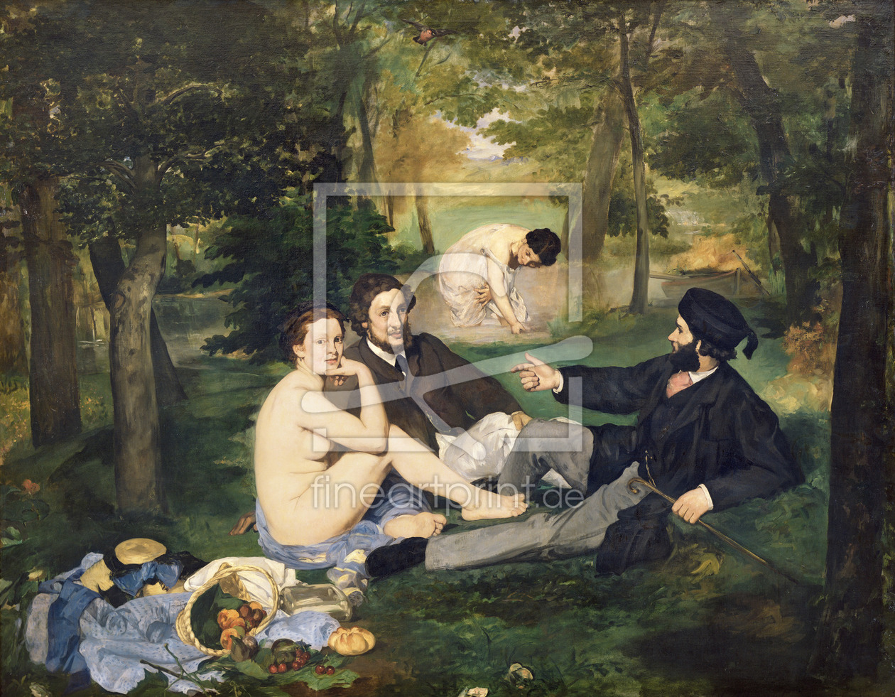 Bild-Nr.: 31000782 Dejeuner sur l'Herbe, 1863 erstellt von Manet, Edouard