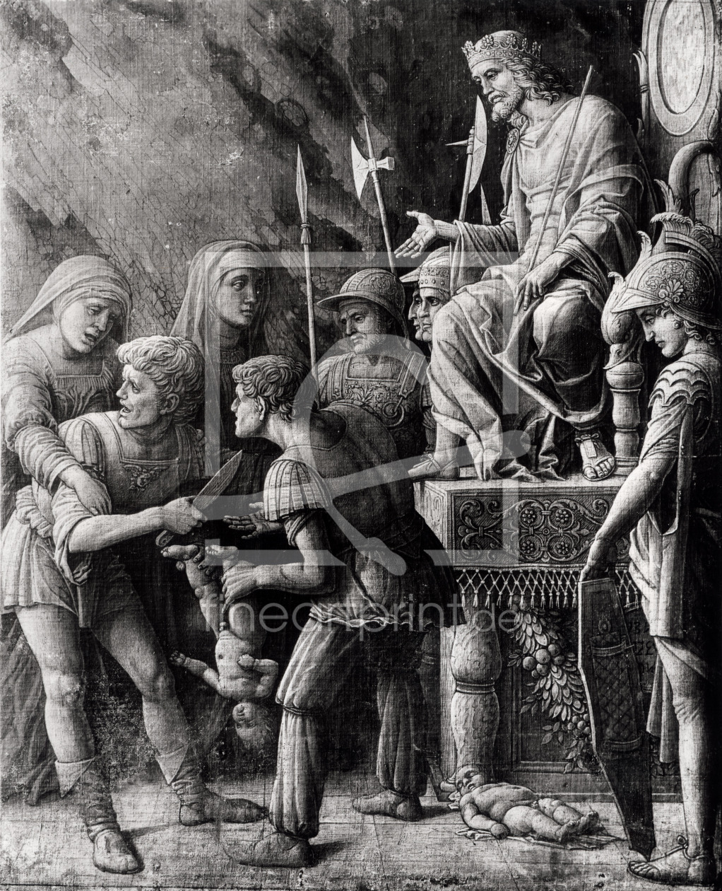 Bild-Nr.: 31000783 The Judgement of Solomon erstellt von Mantegna, Andrea