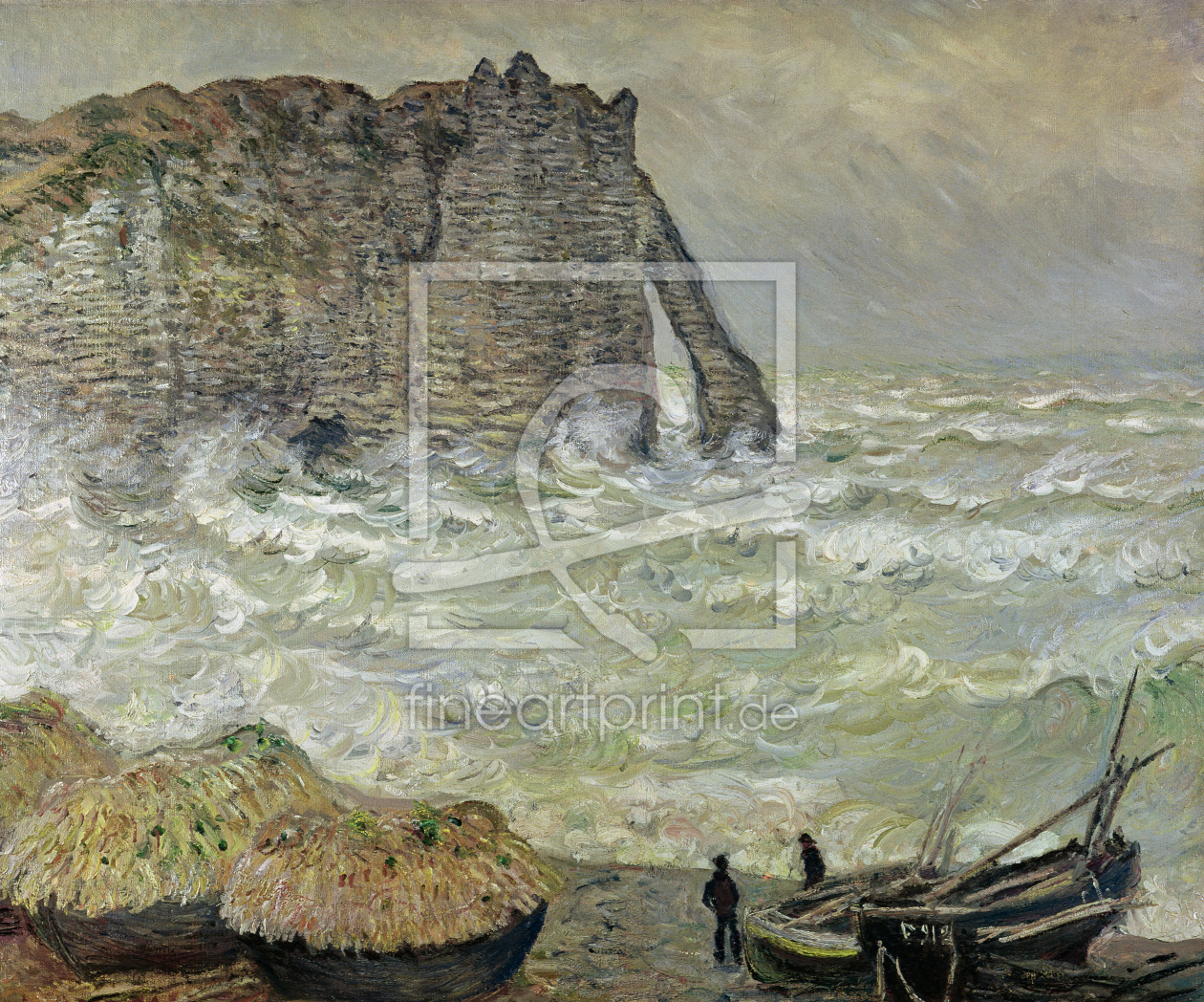 Bild-Nr.: 31000861 Rough Sea at Etretat, 1883 erstellt von Monet, Claude