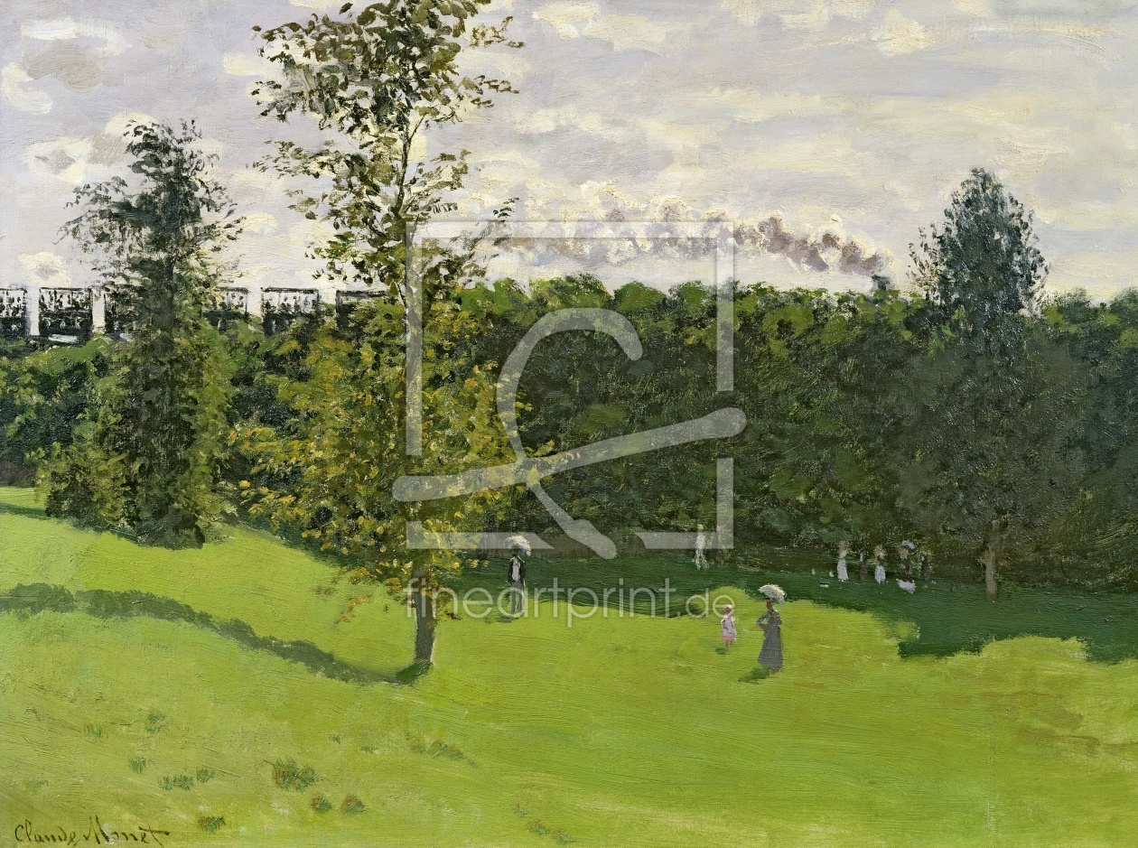 Bild-Nr.: 31000883 The Train in the Country, c.1870-71 erstellt von Monet, Claude