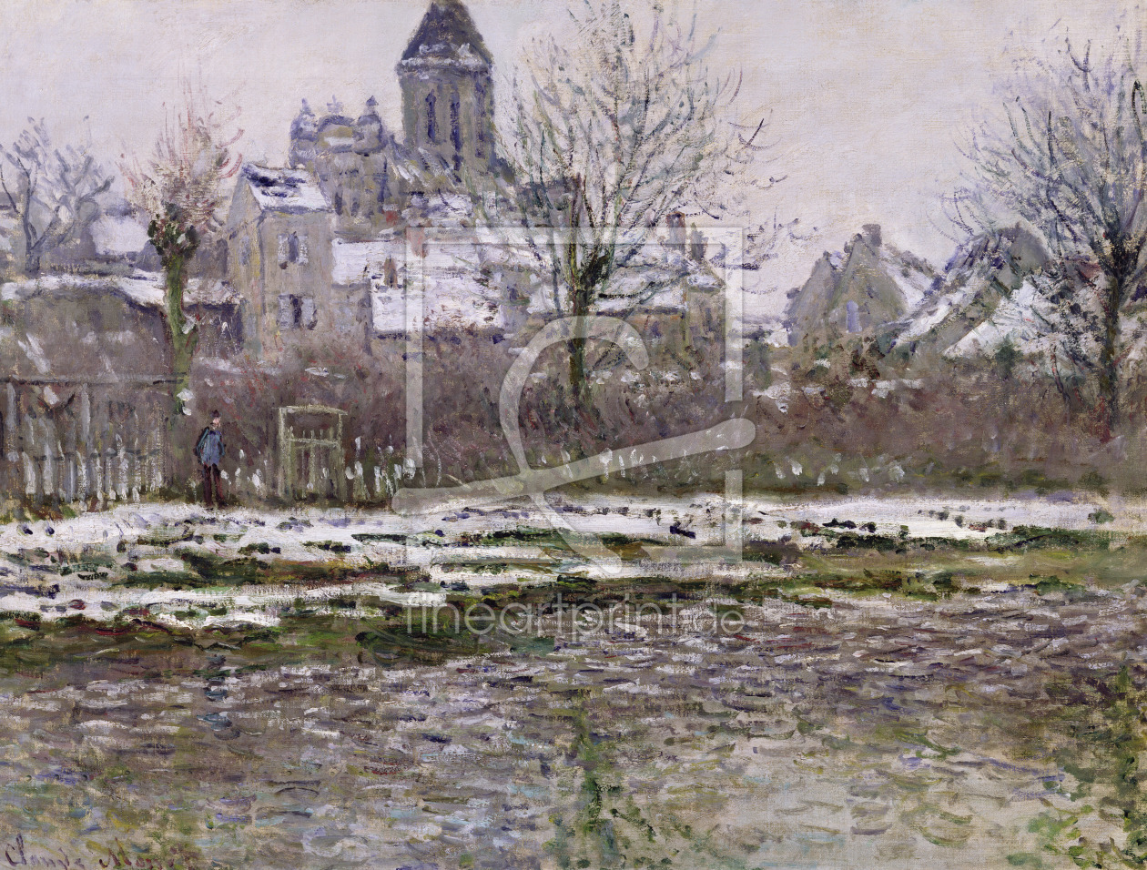 Bild-Nr.: 31000890 The Church at Vetheuil under Snow, 1878-79 erstellt von Monet, Claude