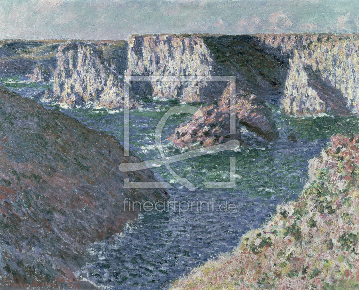 Bild-Nr.: 31000895 The Rocks of Belle Ile, 1886 erstellt von Monet, Claude