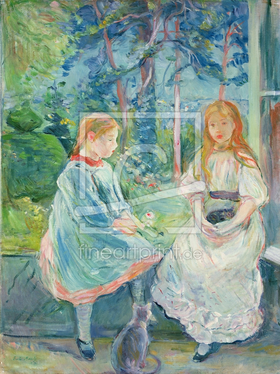 Bild-Nr.: 31000926 Young Girls at the Window, 1892 erstellt von Morisot, Berthe