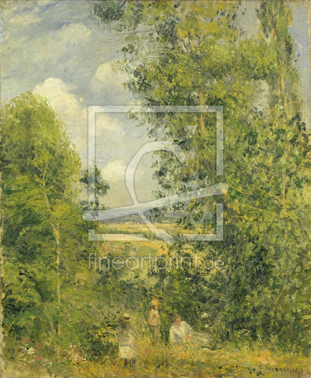 Bild-Nr.: 31000948 A Rest in the Meadow, 1878 erstellt von Pissarro, Camille