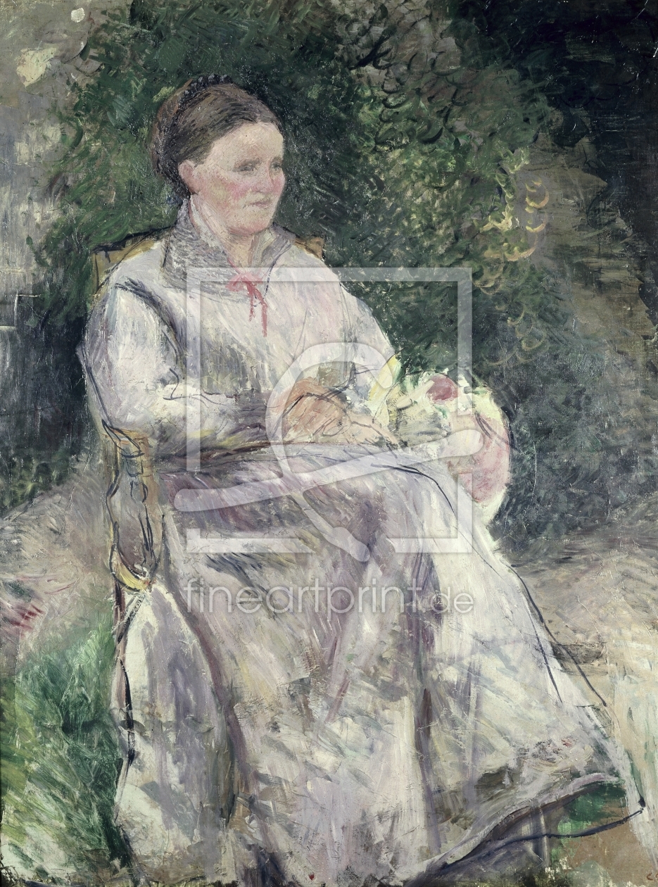 Bild-Nr.: 31000949 Portrait of Julie Velay, Wife of the Artist, c.1874 erstellt von Pissarro, Camille
