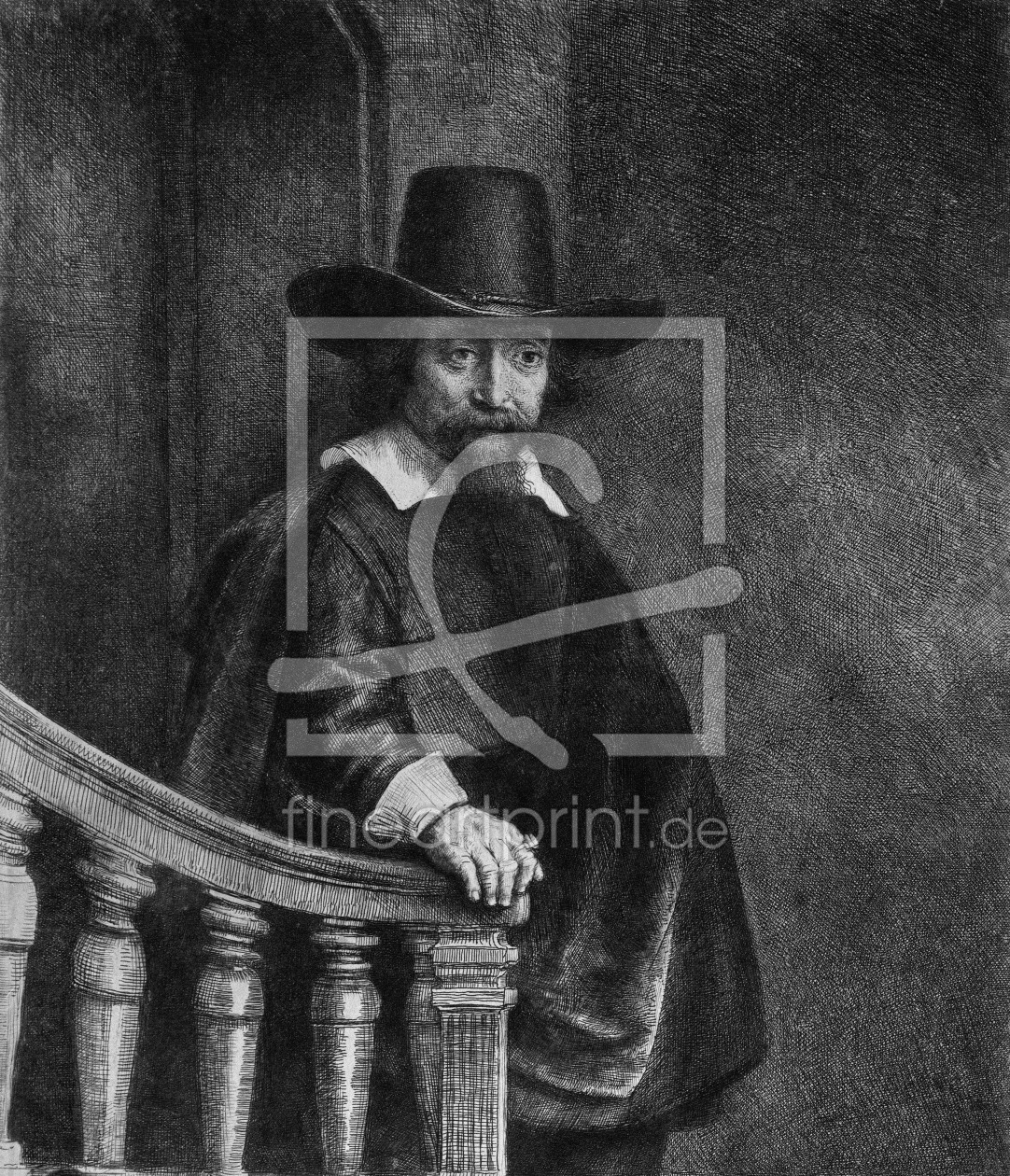 Bild-Nr.: 31001025 Ephraim Bonus, known as 'The Jew with the Banister' 1647 erstellt von Rembrandt Harmenszoon van Rijn