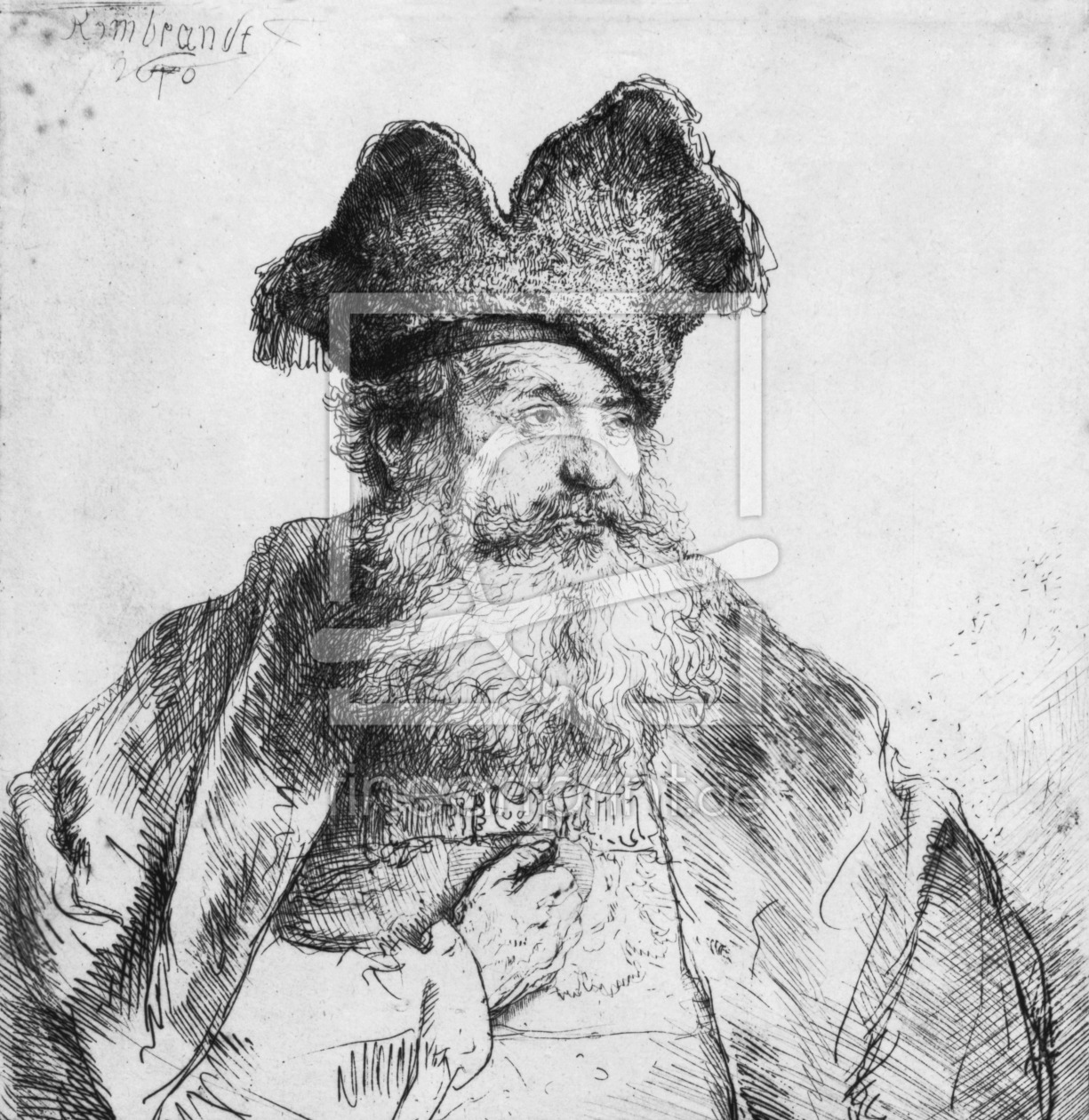Bild-Nr.: 31001034 Portrait of an old man erstellt von Rembrandt Harmenszoon van Rijn
