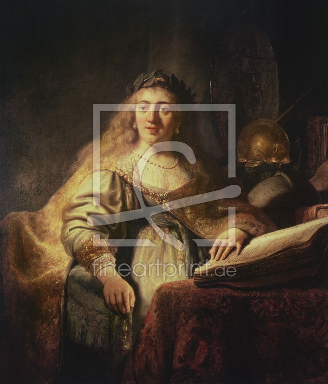 Bild-Nr.: 31001063 Saskia as Minerva erstellt von Rembrandt Harmenszoon van Rijn