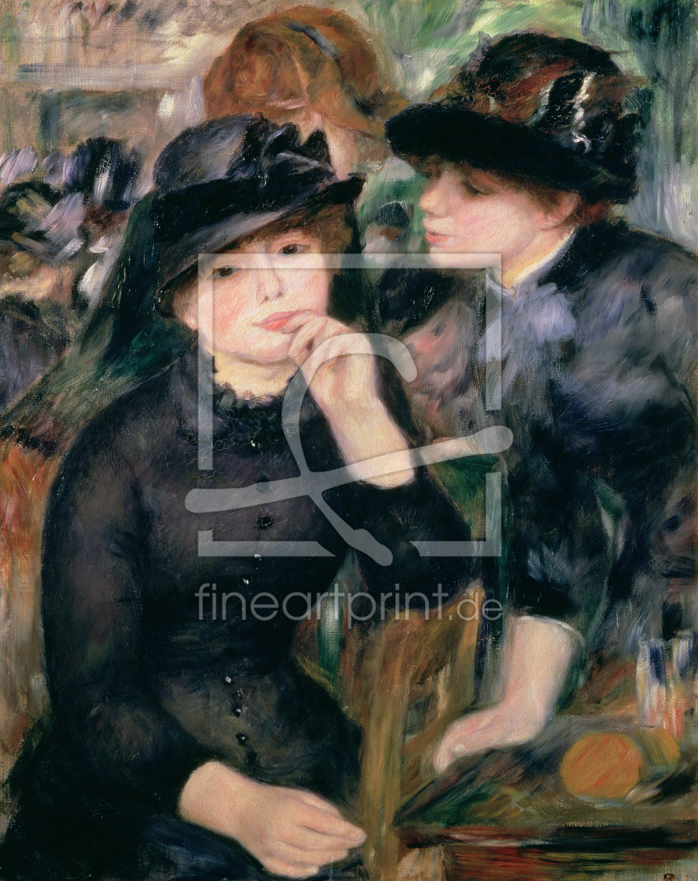 Bild-Nr.: 31001082 Girls in Black, 1881-82 erstellt von Renoir, Pierre-Auguste