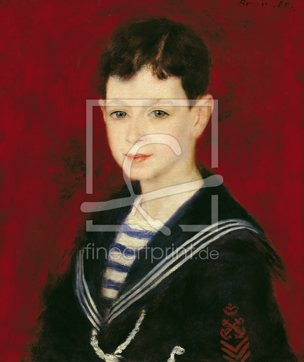 Bild-Nr.: 31001084 Portrait of Fernand Halphen 1880 erstellt von Renoir, Pierre-Auguste