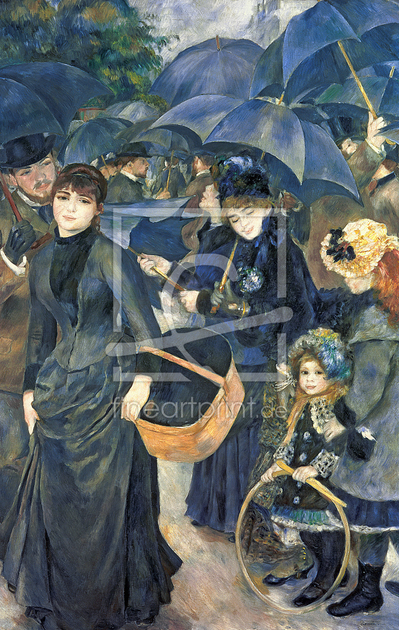Bild-Nr.: 31001088 The Umbrellas, c.1881-6 erstellt von Renoir, Pierre-Auguste