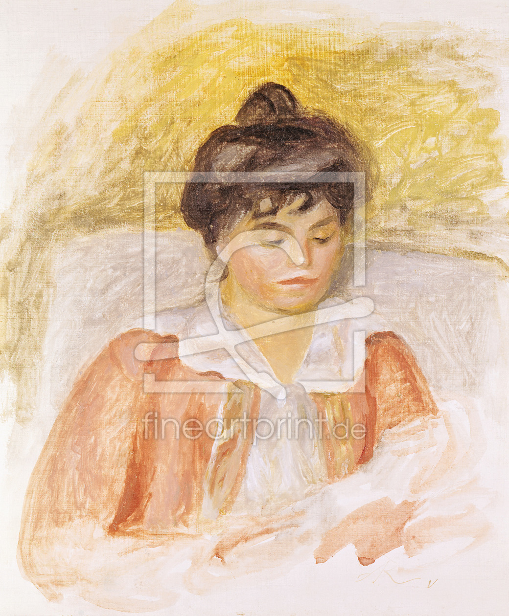 Bild-Nr.: 31001099 Portrait of Madame Albert Andre erstellt von Renoir, Pierre-Auguste
