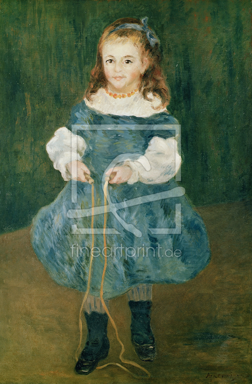 Bild-Nr.: 31001105 Girl with a skipping rope, 1876 erstellt von Renoir, Pierre-Auguste