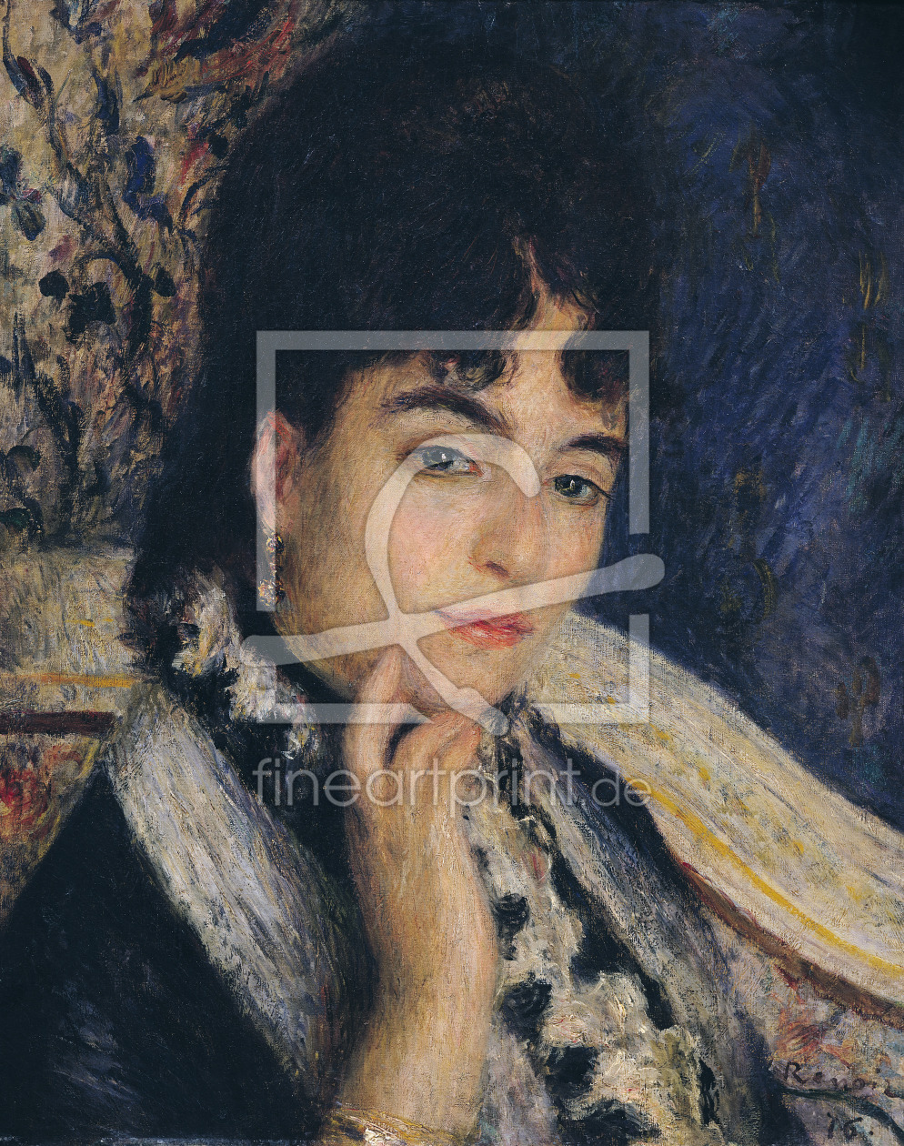 Bild-Nr.: 31001119 Portrait of Madame Alphonse Daudet 1876 erstellt von Renoir, Pierre-Auguste