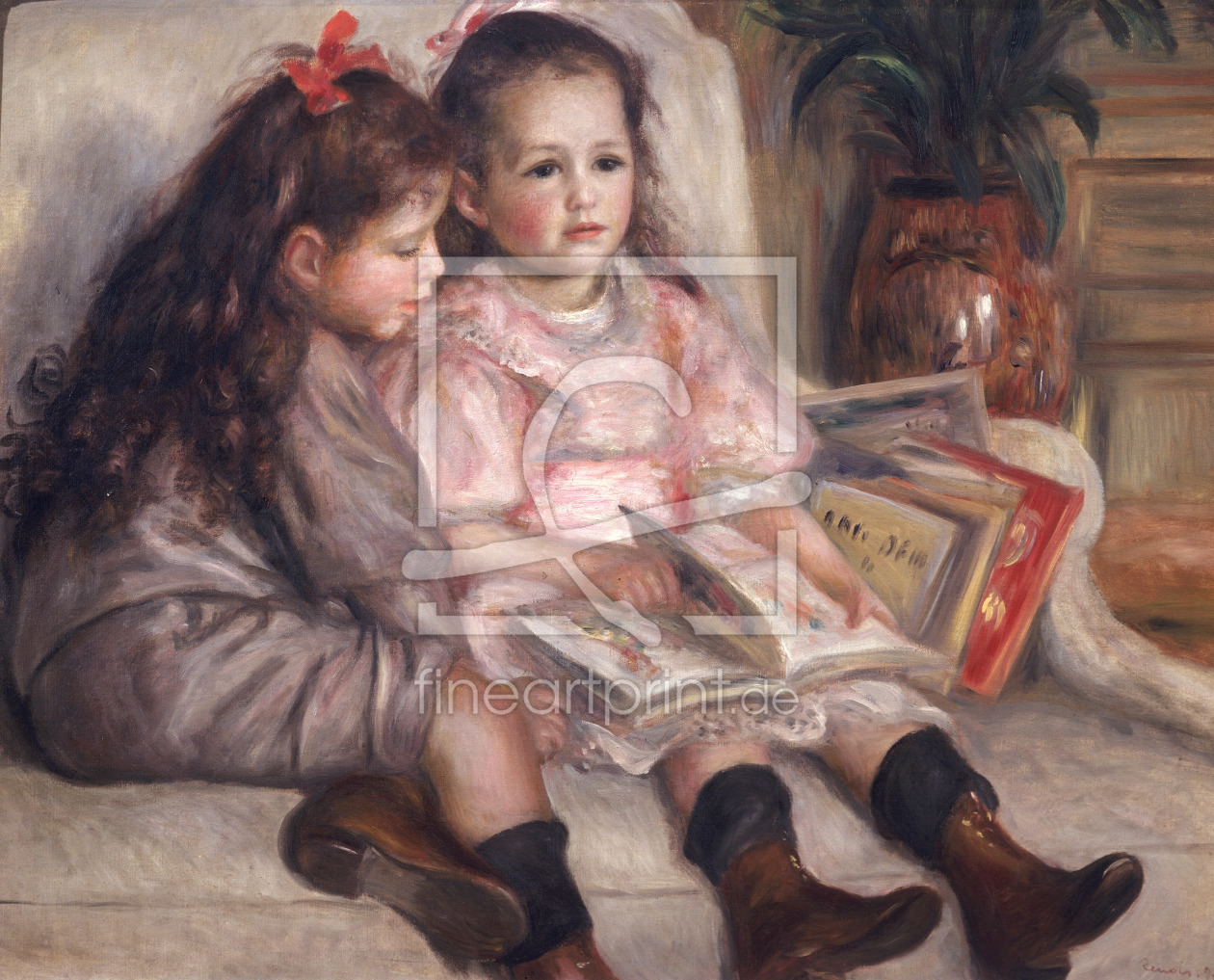 Bild-Nr.: 31001121 Portraits of children, or The Children of Martial Caillebotte, 1895 erstellt von Renoir, Pierre-Auguste