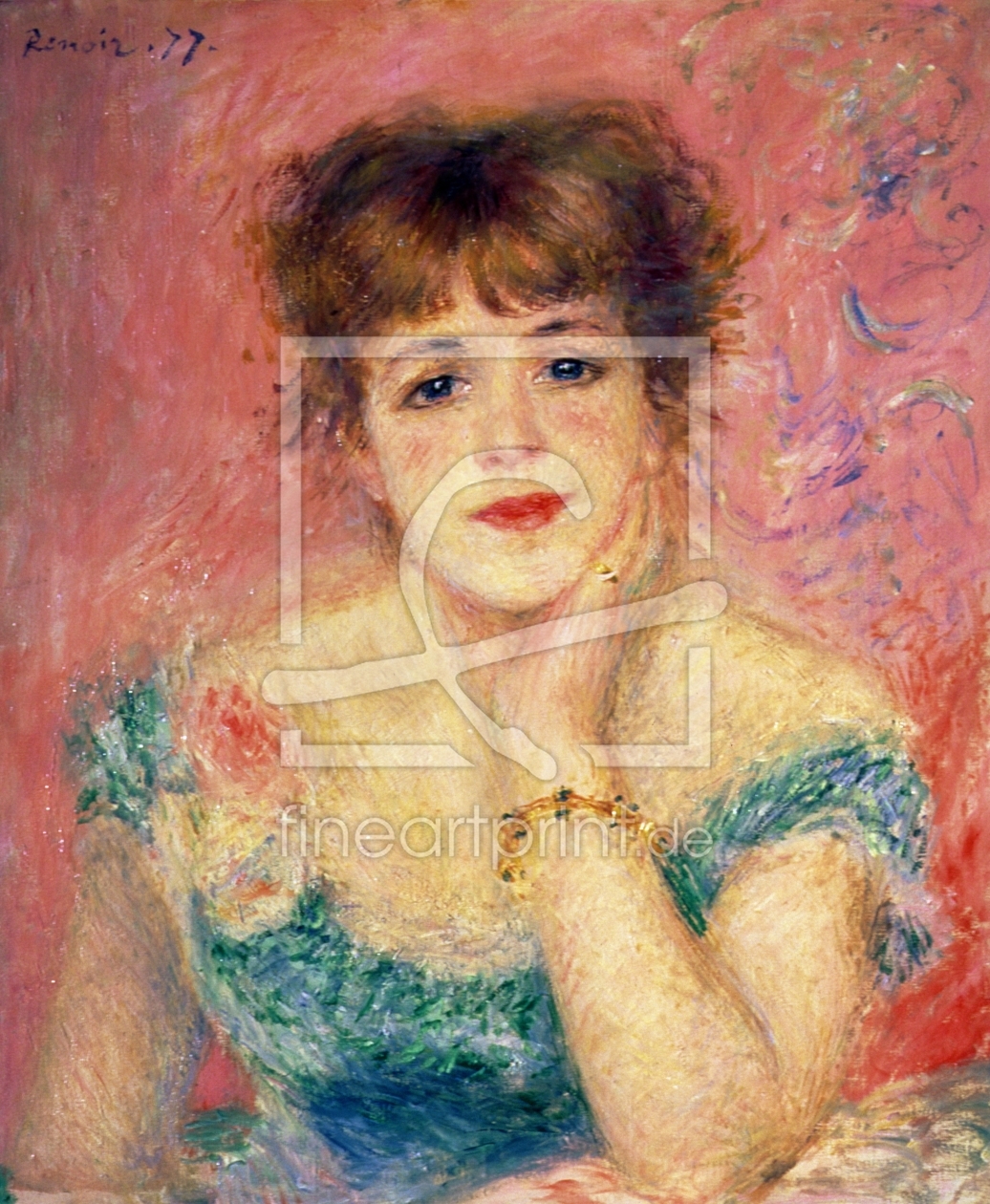 Bild-Nr.: 31001122 Portrait of the actress Jeanne Samary, 1877 erstellt von Renoir, Pierre-Auguste